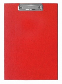 Podložka PREŠPÁN s klipem A4 červená