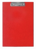 Podložka Prešpán s klipem A4 červená