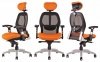 Manažerská židle SATURN NET oranžová