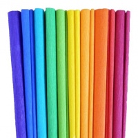 Krepový papír sada 10 barev