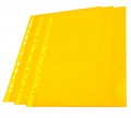 Prospektový obal ,,U" barevný A4 žluté okraje transparentní