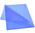 Obal ,,L" PVC barevný transparentní A4 modrý