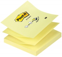 Bloček POST-IT R-330 76x76mm 100 listů žlutý samolepicí bločky