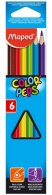 Pastelky Maped Color Peps 6ks