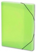 Box s gumou Opaline A4 zelená