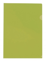 Obal ,,L" PVC barevný transparentní A4 žlutý