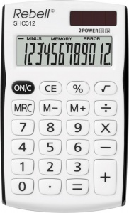 Kalkulačka REBELL SHC 312 černá