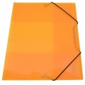 Desky s gumou A4 oranžové