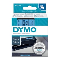 DYMO páska D1 40916 9mm x 7m černo/modrá