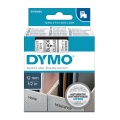 DYMO páska D1 45010 12mm x 7m černo/transparent