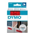 DYMO páska D1 45017 12mm x 7m černo/červená