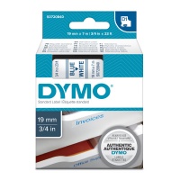 DYMO páska D1 45804 19mm x 7m modro/bílá