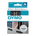 DYMO páska D1 45021 12mm x 7m bílo/černá