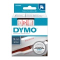 DYMO páska D1 45805 19mm x 7m červeno/bílá