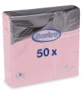 Ubrousky papírové 2-vrstvé 50ks růžové
