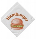Sáček na hamburger 16x16cm 500ks