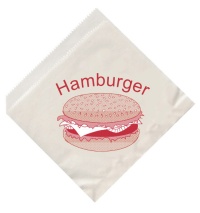 Sáček na hamburger 14x14cm 500ks