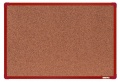 Korková tabule BoardOK 60x90cm červená