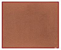 Korková tabule BoardOK 150x120cm červená