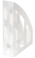 Magazín box plastový transparent bílý