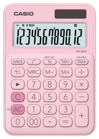 Kalkulačka CASIO MS 20UC růžová