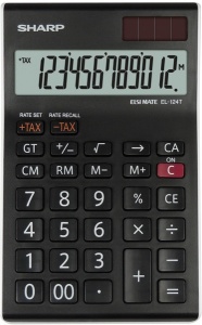 Kalkulačka Sharp EL-124TWH