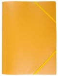Desky s gumou d.rect A4 žluté