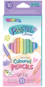 Pastelky Colorino Pastel 10 barev