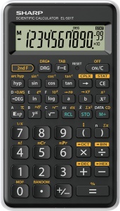 Kalkulačka Sharp EL-501TVL fialová