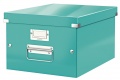 Krabice s víkem Leitz Click&Store WOW M ledově modrá