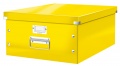 Krabice s víkem Leitz Click&Store WOW L žlutá