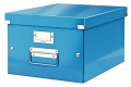 Krabice s víkem Leitz Click&Store WOW M modrá