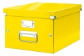 Krabice s víkem Leitz Click&Store WOW M žlutá