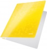 Desky s rychlovazačem Leitz WOW žluté