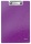 Psací podložka s krycí deskou Leitz WOW fialová