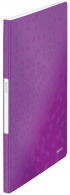Katalogová kniha Leitz WOW 20LS A4 fialová