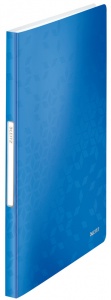 Katalogová kniha Leitz WOW 40LS A4 modrá