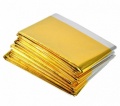Izotermická fólie zlato/stříbrná 220x140cm