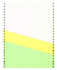 Tabelační papír s barevnými kopiemi 24 1+2 6" 1000 složek