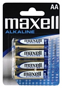 Baterie MAXELL alkalická AA 4ks
