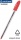 Kuličkové pero Centropen Slideball 2215 červené