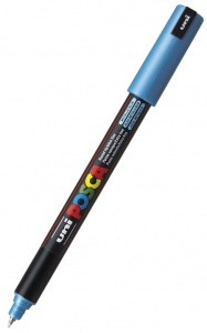 UNI POSCA PC-1MR metalický modrý