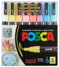 POSCA PC-3M sada 8 pastelový barev