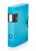 Krabice s gumou Opaline Frosty Maxi modrá A4 60mm