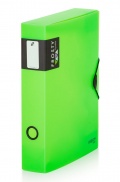 Krabice s gumou Opaline Frosty Maxi zelená A4 60mm