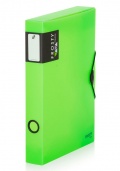 Krabice s gumou Opaline Frosty Maxi zelená A4 45mm