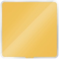 Magnetická skleněná tabule Leitz COSY 45x45cm warm yellow