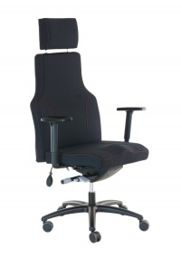 Kancelářská židle ERGO "24" Maxi s podhlavníkem a područkami