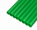 Slámky Jumbo znovu použitelné zelené 25.5cm 150ks