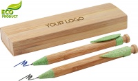 Sada Bambia kuličkové pero a mikrotužka bambus